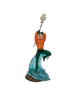 Estatua diorama Aquaman DC Comics 30cm
