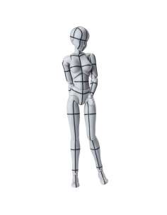 Figura Body Chan Wireframe Gray Color Version 14cm