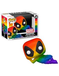 Figura POP Marvel Pride Deadpool Rainbow