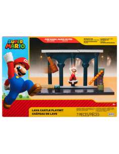 Playset Castillo de Lava Super Mario Nintendo