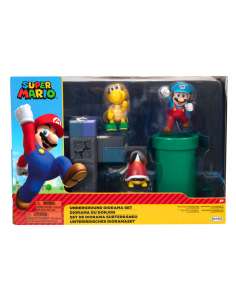 Set diorama Subterraneo Super Mario Nintendo