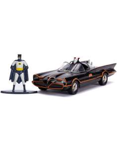 Set figura coche Batmovil Metal 1966 Batman DC Comics