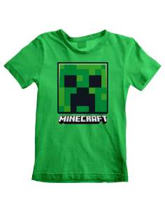 Camiseta Creeper Minecraft infantil