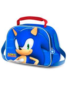 Bolsa portameriendas 3D Velocity Sonic the Hedgehog