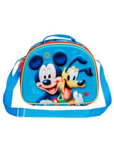 Bolsa portameriendas 3D Pluto Mickey Disney