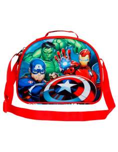 Bolsa portameriendas 3D Superpower Vengadores Avengers Marvel