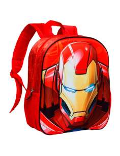 Mochila 3D Stark Iron Man Marvel 31cm