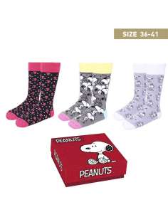 Pack 3 calcetines Snoopy