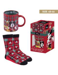 Set calcetines taza Mickey Disney