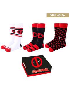 Pack 3 calcetines Deadpool Marvel