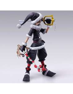 Figura Sora Christmas Town Ver Kingdom Hearts II Bring Arts Disney 15cm