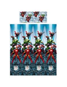 Juego sabanas Vengadores Avengers Marvel 90cm algodon