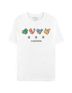 Camiseta Pixel Starters Pokemon