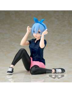 Figura Rem Training Style Relax Time Re Zero Starting Life in Another World 14cm