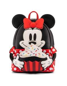 Mochila Cupcake Minnie Mouse Disney Loungefly 26cm