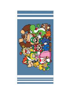 Toalla Super Mario Bros Nintendo algodon