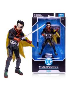 Figura Robin Damian Wayne Multiverse DC Comics 18cm