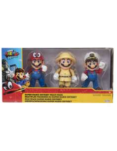 Set 3 Figuras Super Mario Nintendo 10cm