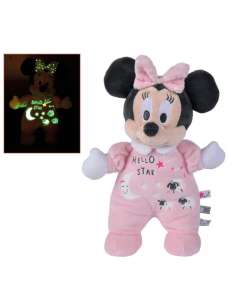 Peluche Brilla en la Oscuridad Minnie Disney sotf 25cm