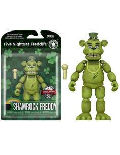 Figura Action Five Nights at Freddys Shamrock Freddy Exclusivo