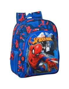 Mochila Great Power Spiderman Marvel adaptable 38cm