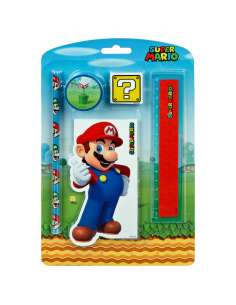 Set papeleria Super Mario Bros
