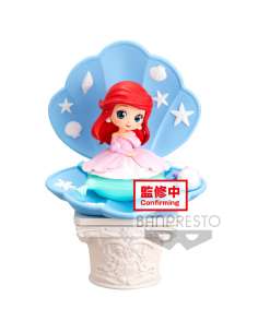 Figura Ariel VerA Pink Dress Style Disney Characters Q posket 12cm
