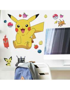 Vinilo decorativo Pikachu Pokemon