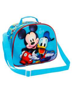 Bolsa portameriendas 3D Cheerful Mickey Disney