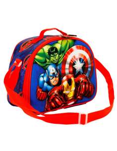 Bolsa portameriendas 3D Los Vengadores Avengers Marvel