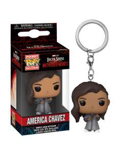 Llavero Pocket POP Marvel Doctor Strange America Chavez