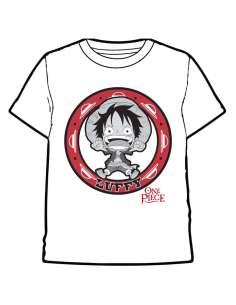 Camiseta Small Luffy One Piece adulto