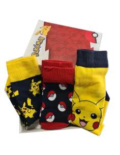 Pack 3 calcetines Pokemon adulto surtido