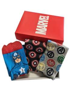 Pack 3 calcetines Vengadores Avengers Marvel adulto surtido