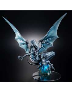 Figura Blue Eyes White Dragon Duel Monsters Art Works Holographic Edition Yu Gi Oh 28cm