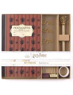 Set papeleria Hogwarts Harry Potter