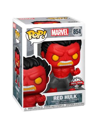 Figura POP Marvel Red Hullk Exclusive