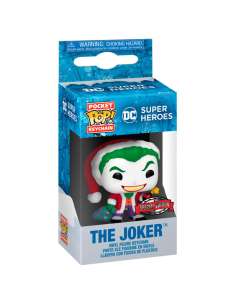 Llavero Pocket POP DC Comics Holiday The Joker Exlusive