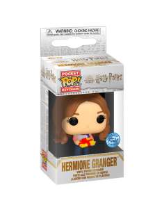 Llavero Pocket POP POP Harry Potter Holiday Hermione Exclusive