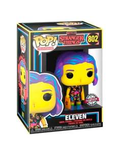 Figura POP Stranger Things Eleven in Mall Outfit Black Light Exclusive
