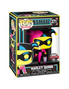 Figura POP DC Comics Harley Quinn Black Light Exclusive