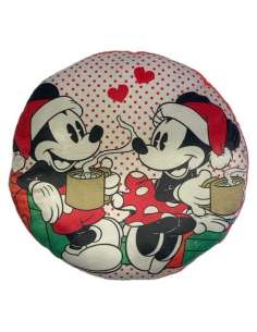 Cojin 3D Mickey Minnie Christmas Disney