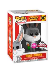 Figura POP Looney Tunes Bugs Bunny Flocked Exclusive