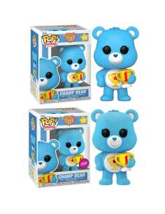 Pack 6 figuras POP Care Bears 40th Anniversary Champ Bear 5 1 Chase