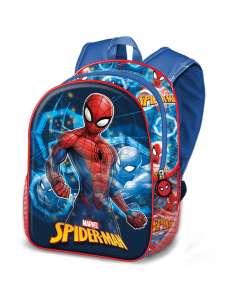 Mochila 3D Powerful Spiderman Marvel 31cm