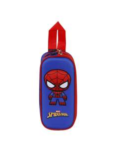 Portatodo 3D Bobblehead Spiderman Marvel doble