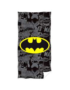 Poncho toalla Logo Batman DC Comics microfibra