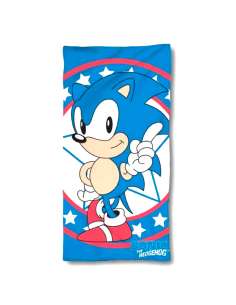 Toalla Sonic The Hedgehog algodon