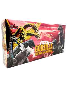 Set figuras Godzilla 1968 Godzilla Destroy All Monsters 5 Points XL