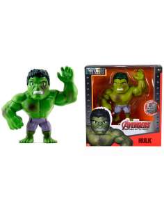 Figura metal die cast Hulk Los Vengadores Avengers Marvel 15cm